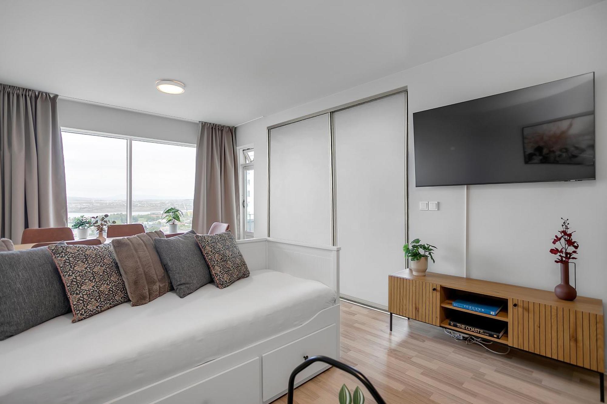 Charming Studio - Stunning Panorama View Reykjavík Eksteriør bilde